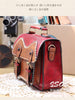 vintage college stitched satchel