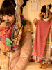 lovely bows and flowers long scarf