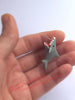 little shark stud earrings