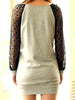 polka dots college dress