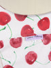 sweet and sour cherry retro long dress