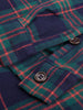 scottish green cotton dress