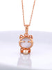 love kitten necklace