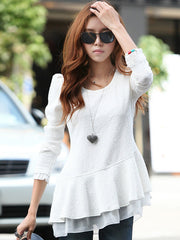 perfectly posh peplum shirt