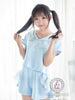 sailor tee and bow shorts set