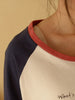 hand-drawn faces long sleeve tee