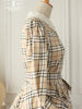 burberry print trench coat dress