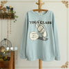 kawaii yoga class long sleeve top
