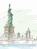 world landmarks stockings