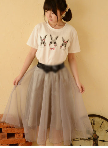 bunny hop shirt & skirt