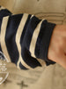 Clearance - owl family striped top