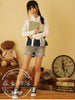 feline friends blouse