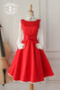 50s swing bow dress