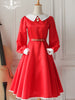 timeless Hepburn impression swing dress