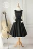 50s swing bow dress