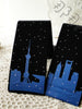 world landmarks stockings