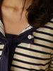 lady sailor striped top