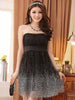 shimmering fantasy tube dress
