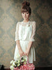 candy dance pleated chiffon dress