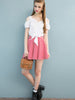 summer sweetheart flared skirt