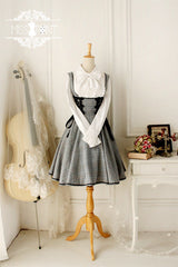 grey academy overall dress