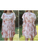 lady of roses chiffon dress