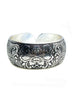 silver lotus cuff
