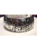 silver lotus cuff