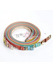 solid color skinny belt