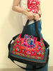 trip to Thailand embroidered messenger bag