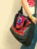 trip to Thailand embroidered messenger bag